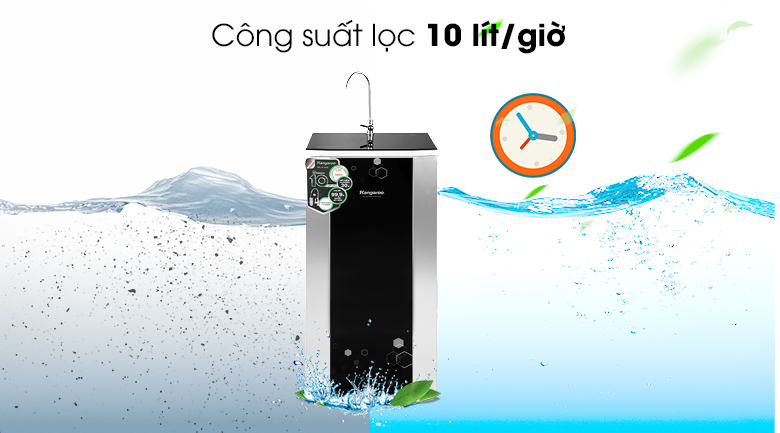 Công suất - Máy lọc nước RO Kangaroo KG3500AVTU 10 lõi Công suất - Máy lọc nước RO Kangaroo KG3500AVTU 10 lõi