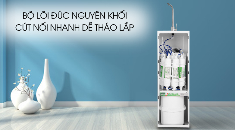Máy lọc nước RO hydrogen ion kiềm Kangaroo KG100ES 7 lõi