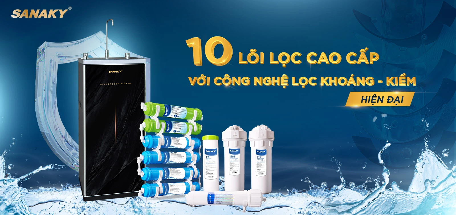 Máy lọc nước RO Sanaky SNK-E1HK007