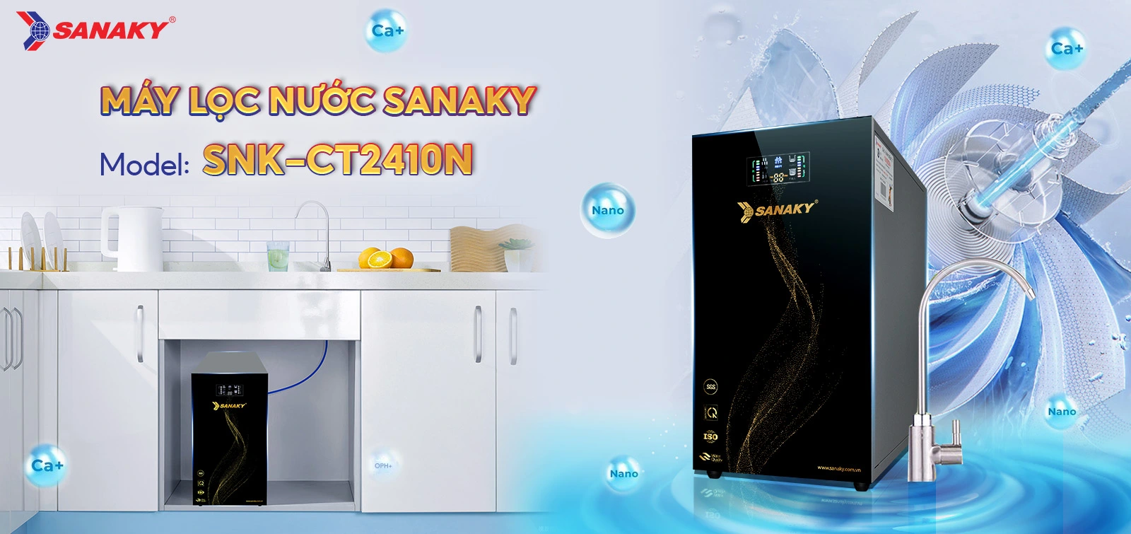 Máy lọc nước Sanaky SNK-CT2410N Máy lọc nước Sanaky SNK-CT2410N