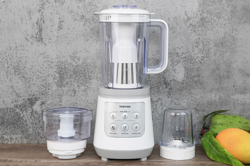 Thiết kế gọn đẹp, chắc chắn - Máy xay sinh tố Toshiba BL-70PR2NV Thiết kế gọn đẹp, chắc chắn - Máy xay sinh tố Toshiba BL-70PR2NV