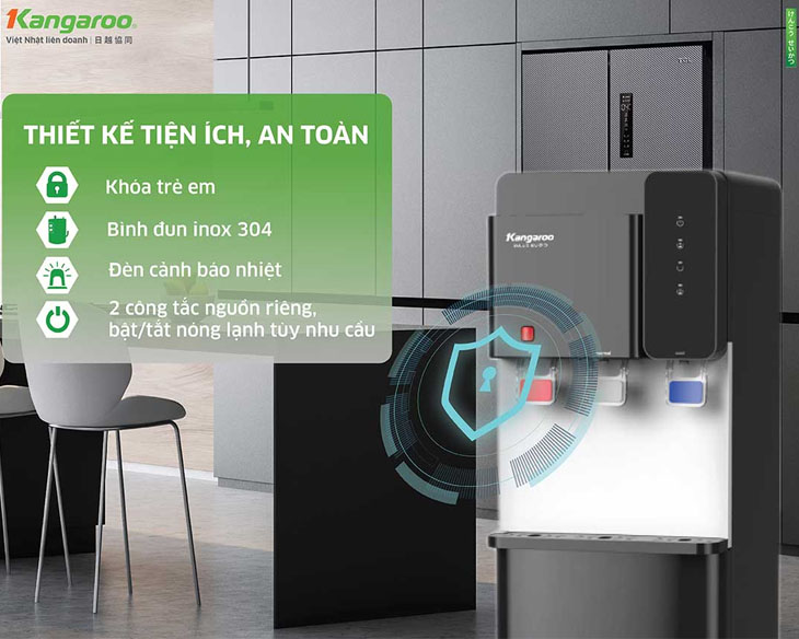 Cây nước nóng lạnh Kangaroo KG699A3 - Ảnh 7