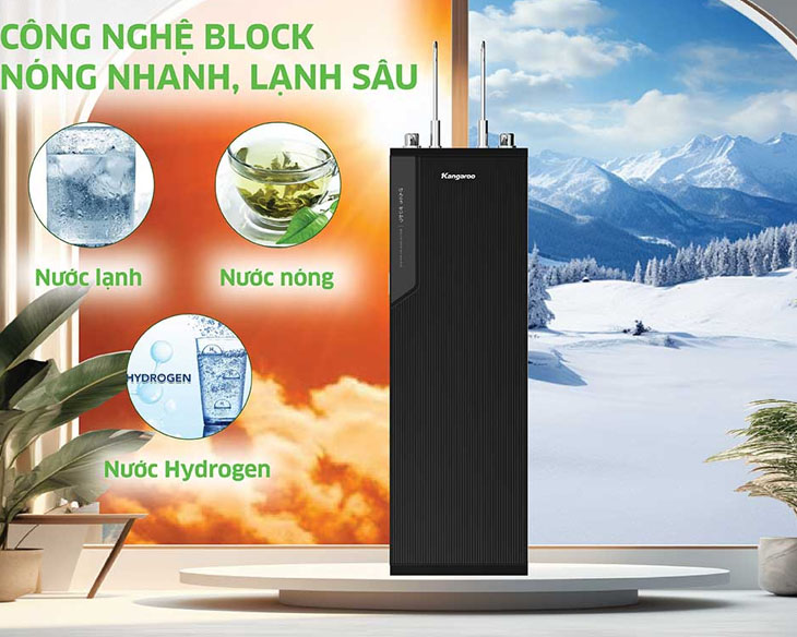Máy lọc nước nóng lạnh Kangaroo KG10A88 - Ảnh 6