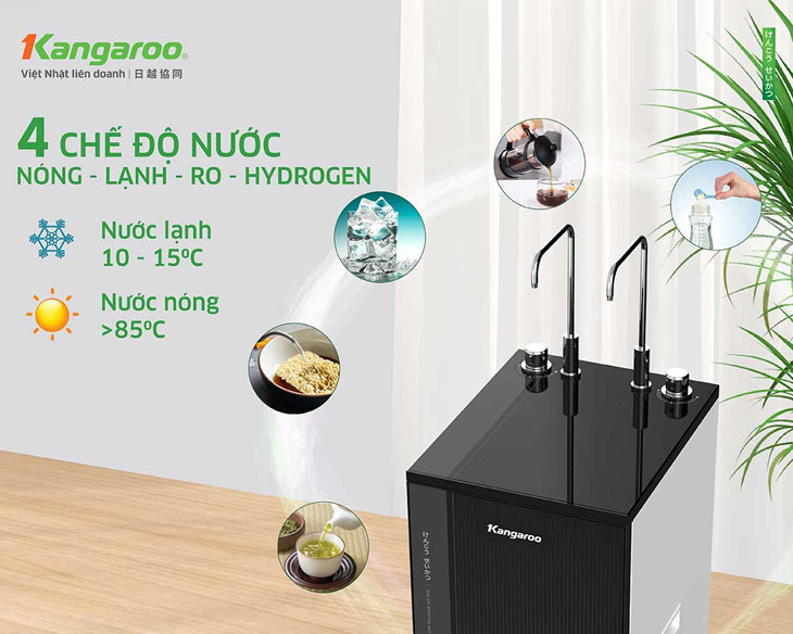 Máy lọc nước nóng lạnh Kangaroo KG10A88 - Ảnh 5