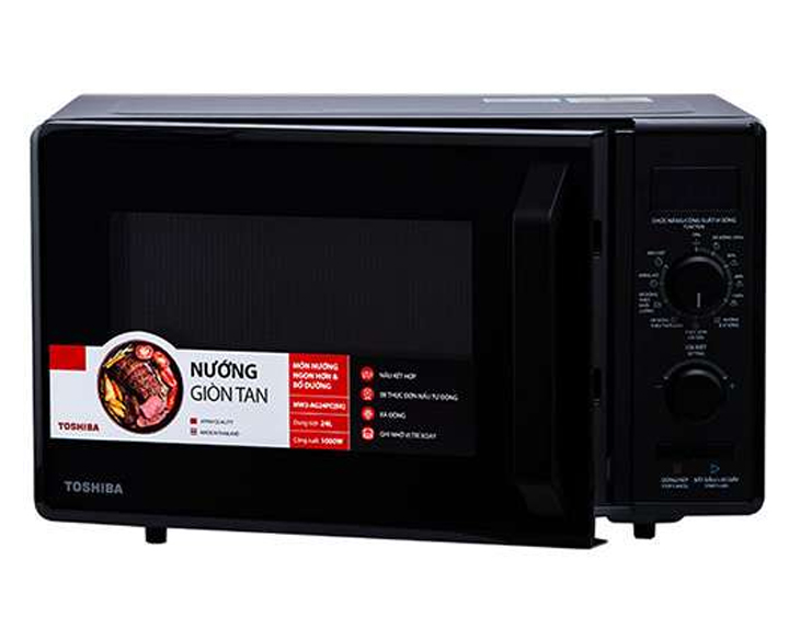 Lò vi sóng có nướng Toshiba 24 lít MW2-AG24PC(BK) - Ảnh 5