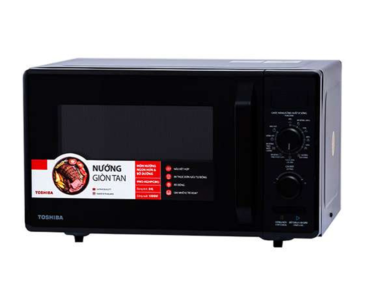 Lò vi sóng có nướng Toshiba 24 lít MW2-AG24PC(BK) - Ảnh 3