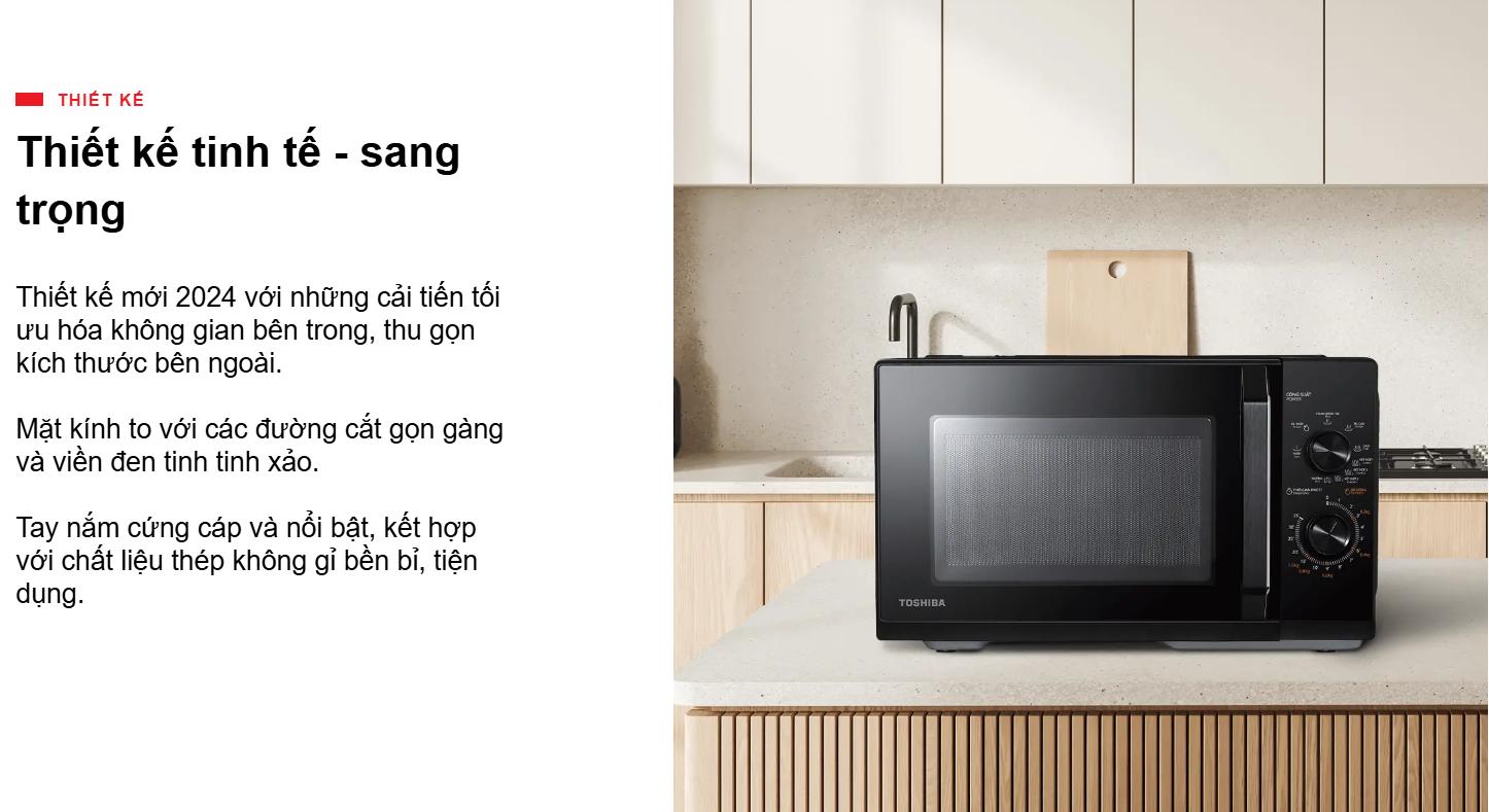 mw3-mg25pebk-1-min Lò vi sóng Toshiba có nướng 25 lít MW3-MG25PE(BK)