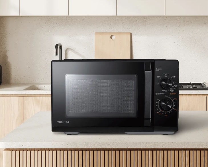 Lò vi sóng Toshiba có nướng 25 lít MW3-MG25PE(BK) - Ảnh 6