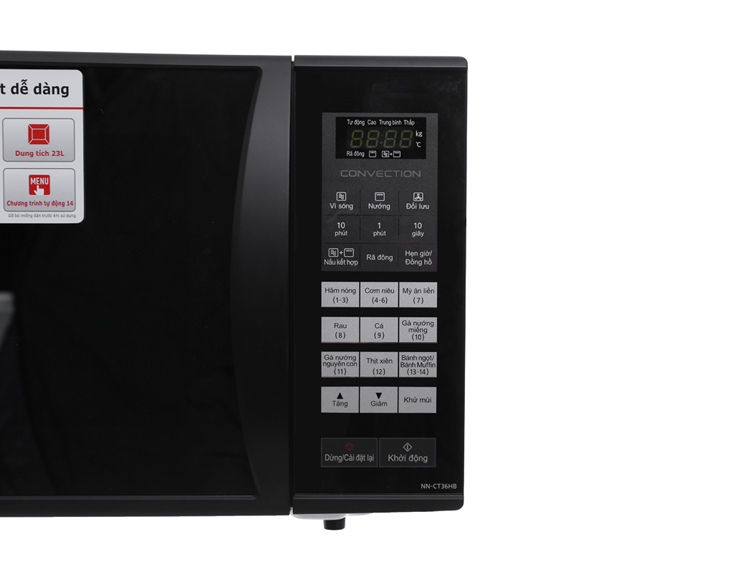 Lò vi sóng có nướng Panasonic NN-CT36HBYUE 23 lít - Ảnh 5