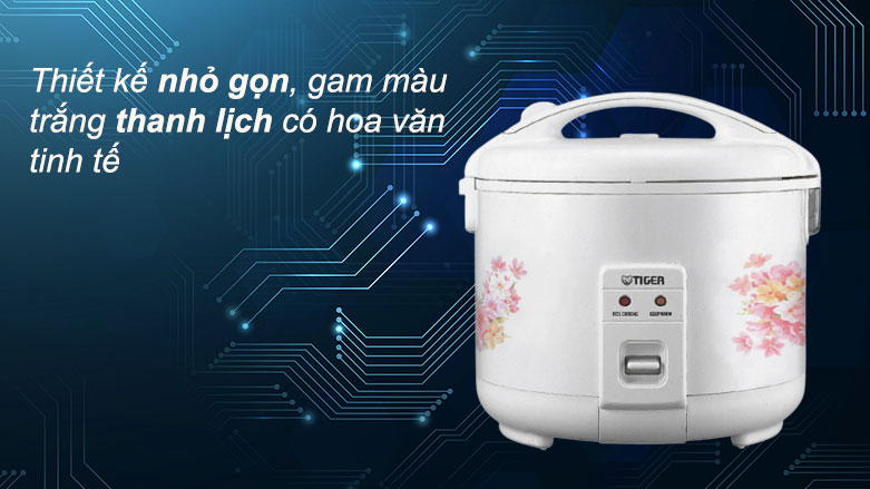 noi-com-dien-nap-gai-tiger-1-lit-jnp-1000-fl-28504 Nồi cơm điện Tiger JNP-1000 Màu trắng (FL)| Thiết kế nhỏ gon