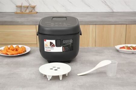 Nồi cơm điện tử Toshiba 1.8 lít RC-18DR4TVN(H) - Xám đậm