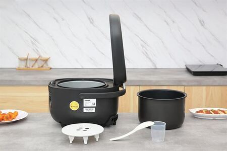 Nồi cơm điện tử Toshiba 1.8 lít RC-18DR4TVN(H) - Xám đậm