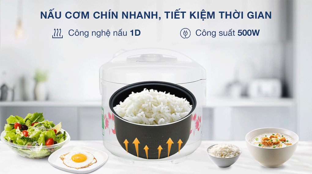 Nồi cơm nắp gài Panasonic 1 lít SR-MVN10FRAX - Công nghệ