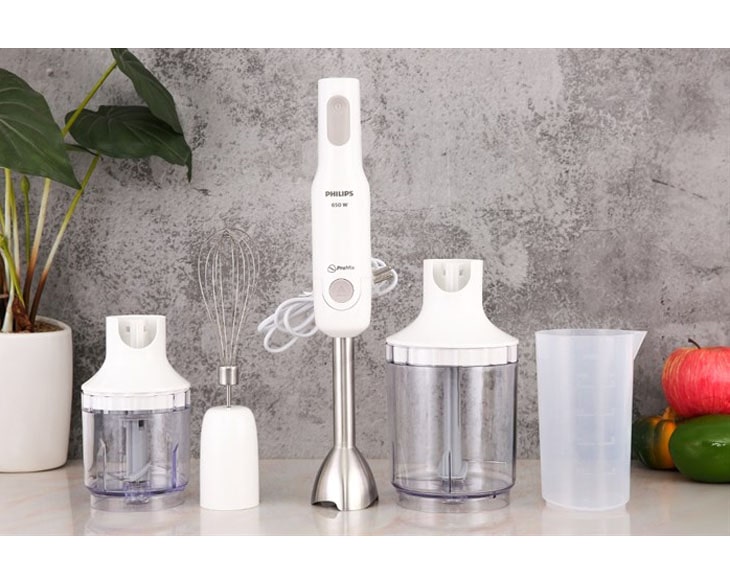 Máy xay sinh tố cầm tay Philips HR2537/00 - Ảnh 3