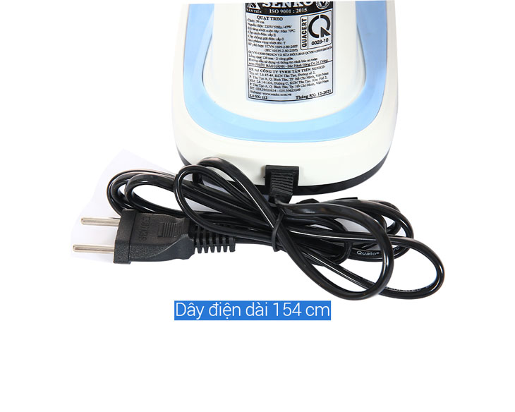 Quạt treo tường Senko 3 cánh TC1626 47W - Ảnh 6