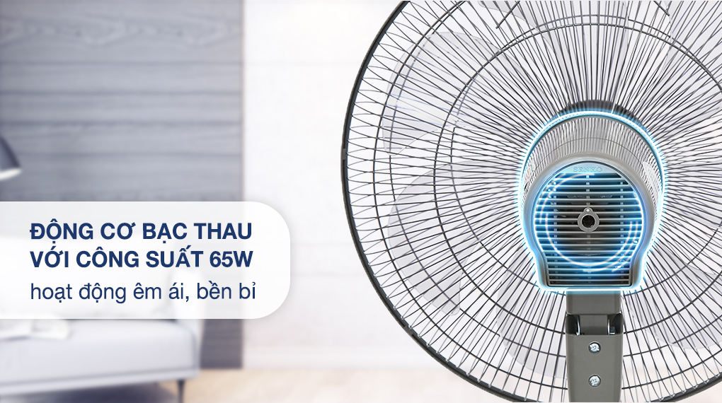 Quạt đứng Senko DR1608 - Động cơ bạc thau