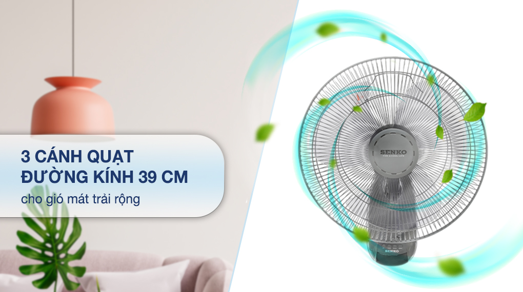 Senko TR1628 - 3 cánh quạt