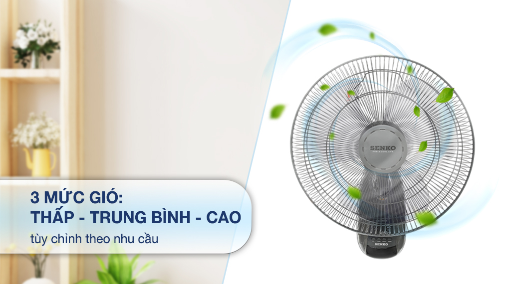 Senko TR1628 - Chế độ gió