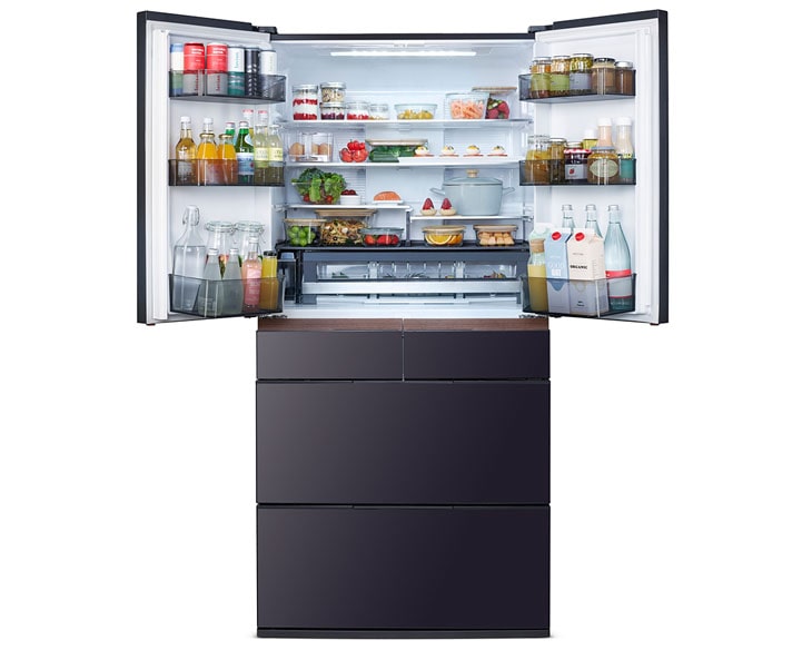 Tủ Lạnh Hitachi Inverter 670 lít R-GW670TV(XM) - Ảnh 4