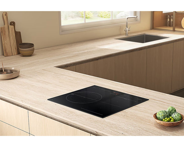 Bếp từ âm đa vùng nấu Samsung NZ63B5046FK/SV - Ảnh 8