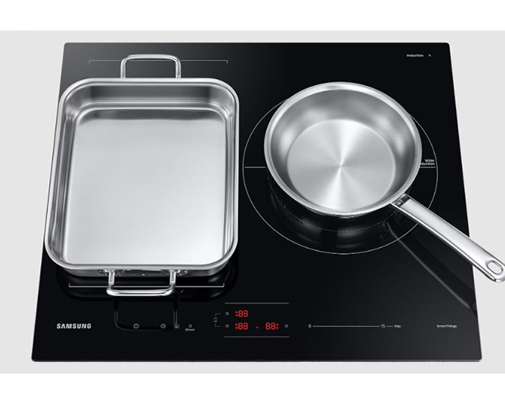Bếp từ âm đa vùng nấu Samsung NZ63B5046FK/SV - Ảnh 6