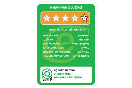 Máy giặt Samsung Inverter 13 kg WW13T504DAW/SV