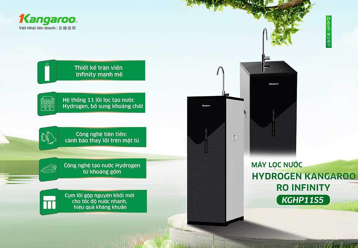 Máy lọc nước Hydrogen Kangaroo KGHP11S5