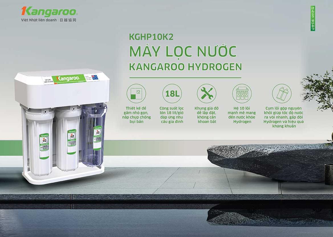 Máy lọc nước Kangaroo Hydrogen KGHP10K2