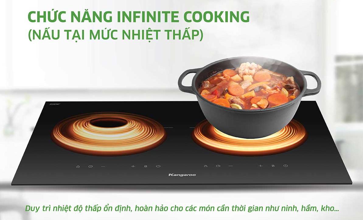 Bếp từ đôi lắp âm Kangaroo KGIC50D1C