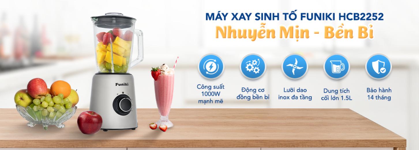 Máy xay sinh tố đa năng Funiki HCB2252