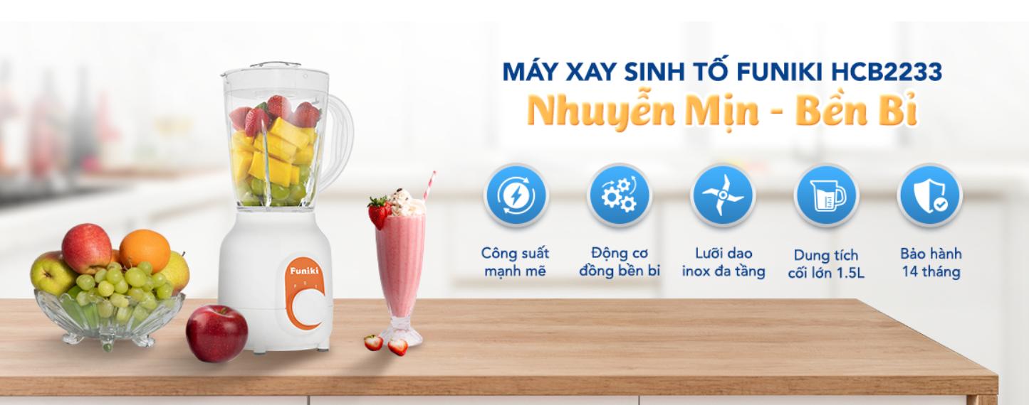Máy xay sinh tố đa năng Funiki HCB2233