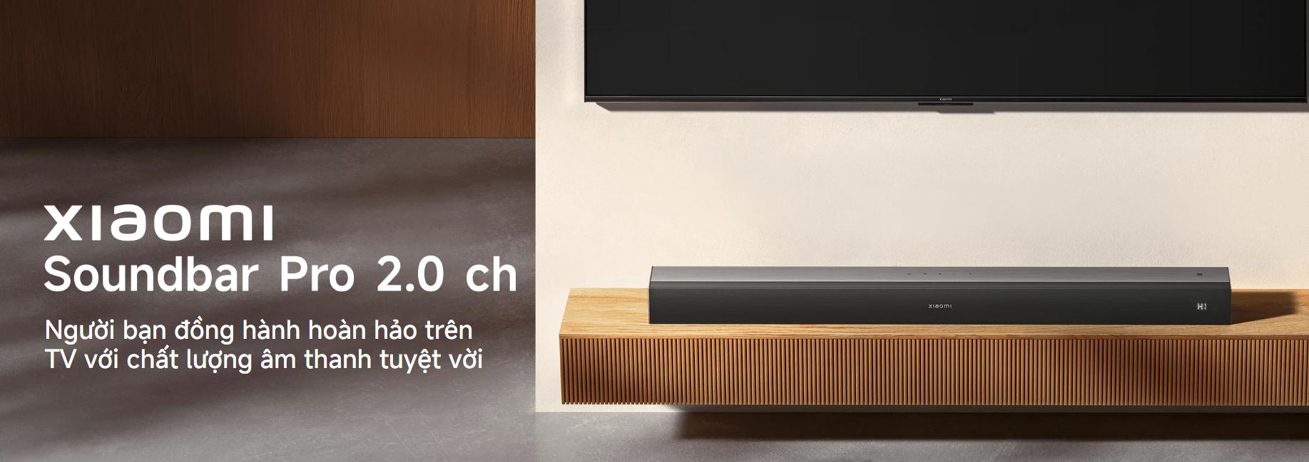 Loa thanh Xiaomi Soundbar Pro 2.0 kênh NS5-EU