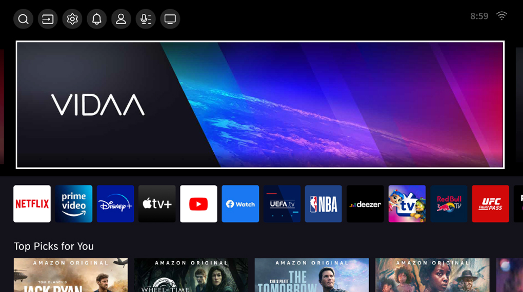 Smart Tivi Toshiba 43 inch 43V31MP - Hệ điều hành