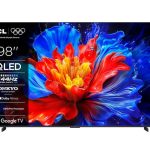 Alternative view of Google Tivi QLED TCL 4K 98 inch 98P8K