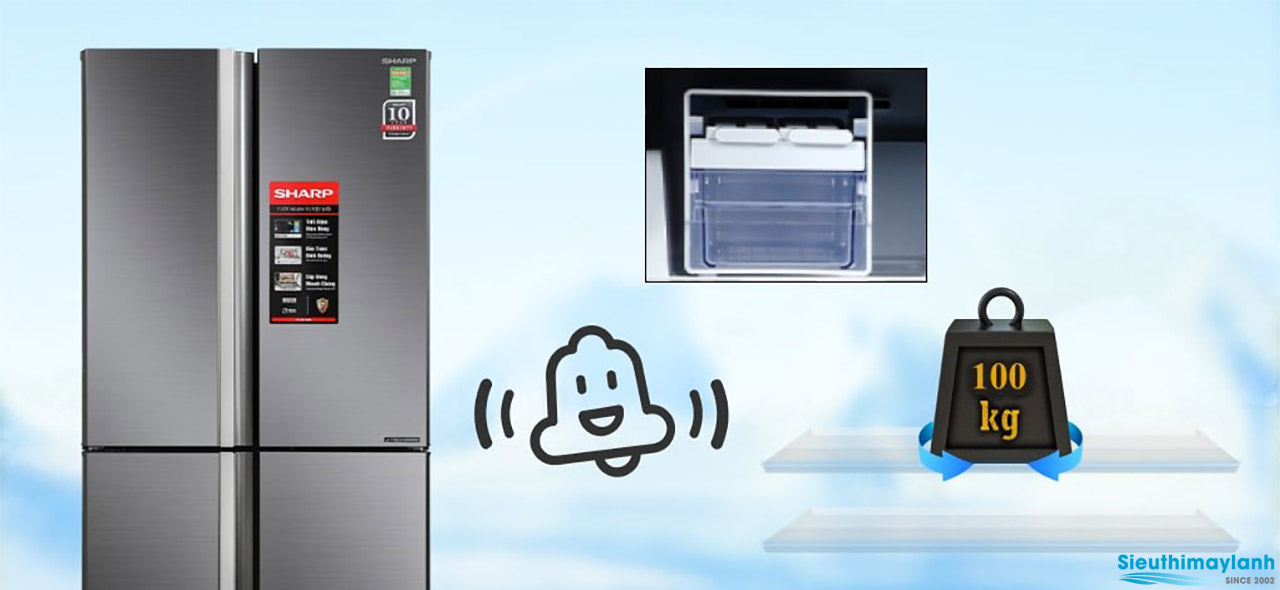 tien-ich-tu-lanh-sharp-inverter-567-lit-4-cua-sj-fx640v-sl-multi-door