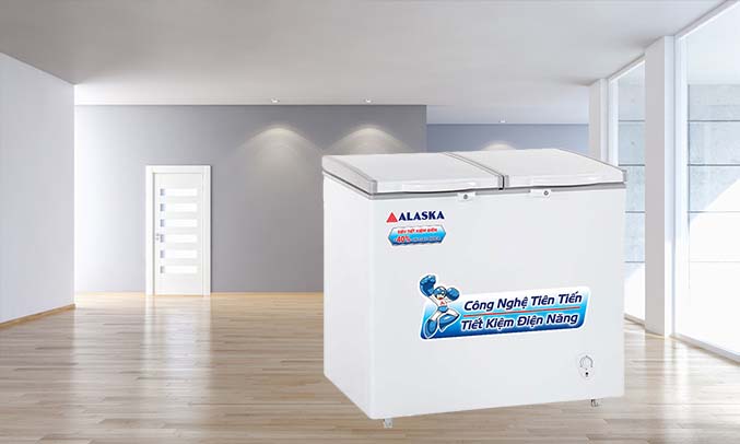 Tủ đông Alaska BCD-3567N dung tích lớn