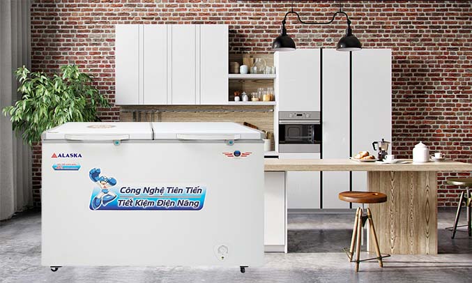 Tủ đông Alaska BCD-4567N Tủ đông Alaska BCD-4567N làm lạnh nhanh