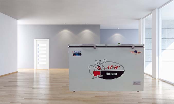 Tủ đông Alaska BCD-5068N Tủ đông Alaska BCD-5068N dung tích lớn