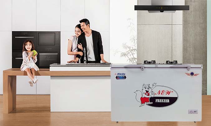 Tủ đông Alaska BCD-5068N Tủ đông Alaska BCD-5068N làm lạnh nhanh