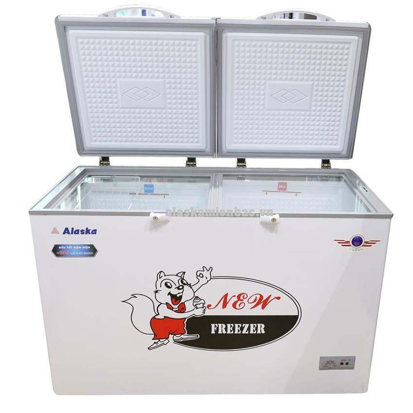 Tủ đông/mát Alaska 550 Lít BCD 5568N tu-dong-mat-alaska-bcd-5568n-chinh-hang