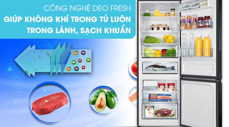 Công nghệ DEO Fresh - Tủ lạnh Aqua 292 lít AQR-IG338EB GB Công nghệ DEO Fresh - Tủ lạnh Aqua 292 lít AQR-IG338EB GB