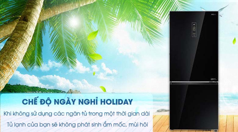 Chức năng Holiday - Tủ lạnh Aqua 292 lít AQR-IG338EB GB Chức năng Holiday - Tủ lạnh Aqua 292 lít AQR-IG338EB GB