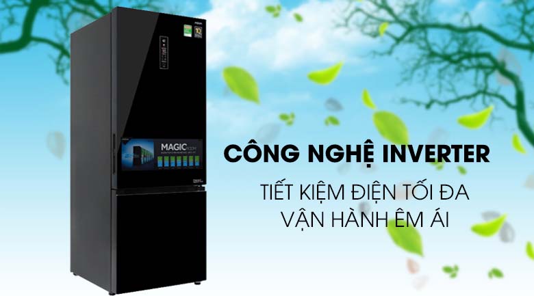 Inverter - Tủ lạnh Toshiba Inverter 305 lít GR-AG36VUBZ Inverter - Tủ lạnh Toshiba Inverter 305 lít GR-AG36VUBZ