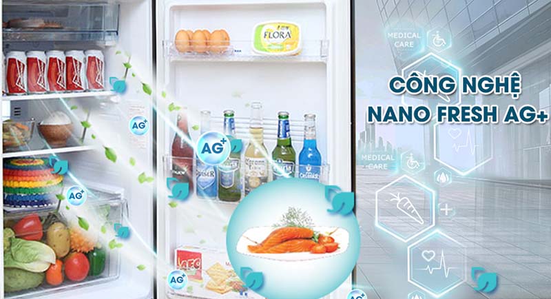 Công nghệ kháng khuẩn khử mùi Nano Fresh Ag+ Công nghệ kháng khuẩn khử mùi Nano Fresh Ag+