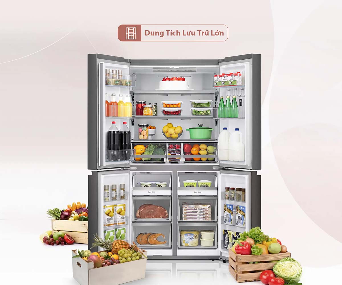 Dung tích lưu trữ lớn