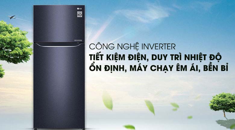 Công nghệ Inverter - Tủ lạnh LG Inverter 255 lít GN-M255BL Công nghệ Inverter - Tủ lạnh LG Inverter 255 lít GN-M255BL