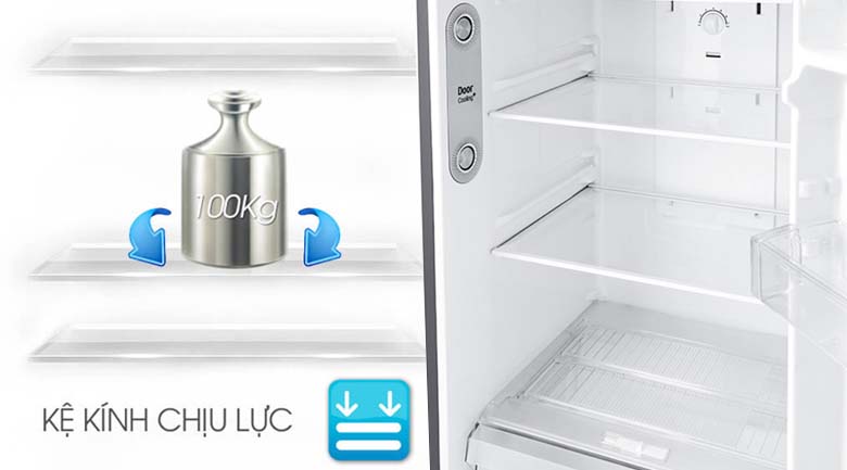 Khay kính chịu lực - Tủ lạnh LG Inverter 393 lít GN-M422PS Khay kính chịu lực - Tủ lạnh LG Inverter 393 lít GN-M422PS