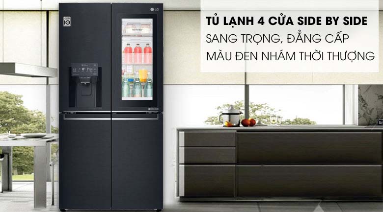Tủ lạnh LG Inverter InstaView Door-in-Door 601 lít GR-X247MC Mẫu 2019 - Thiết kế Tủ lạnh LG Inverter InstaView Door-in-Door 601 lít GR-X247MC Mẫu 2019 - Thiết kế