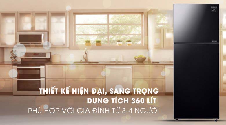 Tủ lạnh Samsung Inverter 360 lít RT35K50822C/SV Tủ lạnh Samsung Inverter 360 lít RT35K50822C/SV