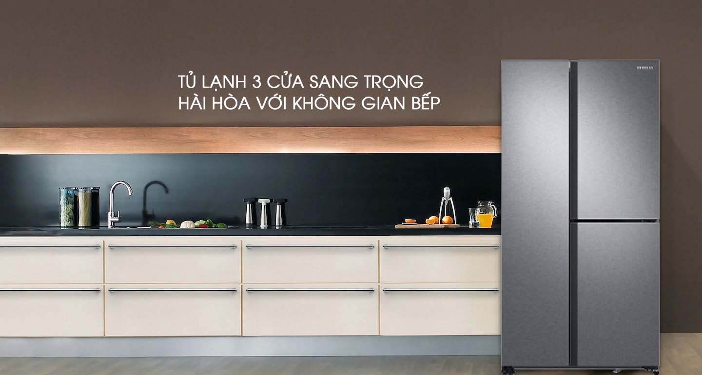 Tủ lạnh Samsung Inverter 634 lít RS63R5571SL/SV Tủ lạnh Samsung Inverter 634 lít RS63R5571SL/SV